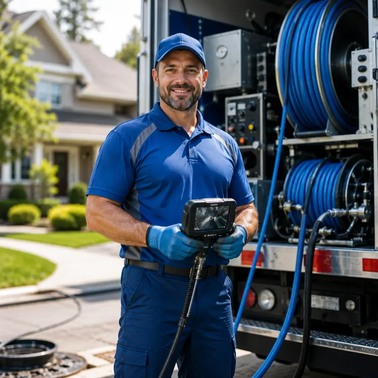 Local outdoor drain cleaning specialists in Crawley, WV